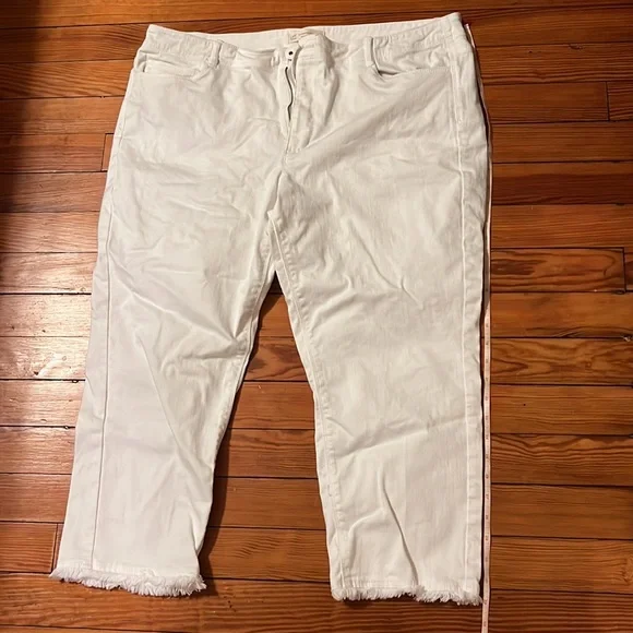 J.Jill Authentic Fit Cropped Jeans Size 18 - Picture 3 of 6